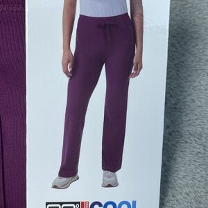 32 Degrees Womens S Purple Flare Pants Active e0846